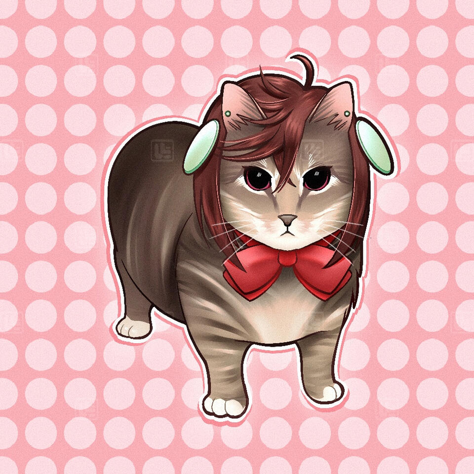 Momo Ayase from Dandadan as Ethel &quot;OIIAI&quot; Cat