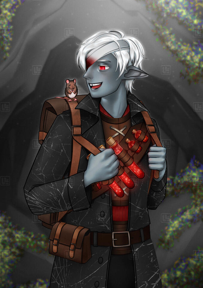 Erebus &amp; Sir Squeakum (OC)